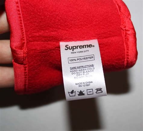 are supreme bags made in china